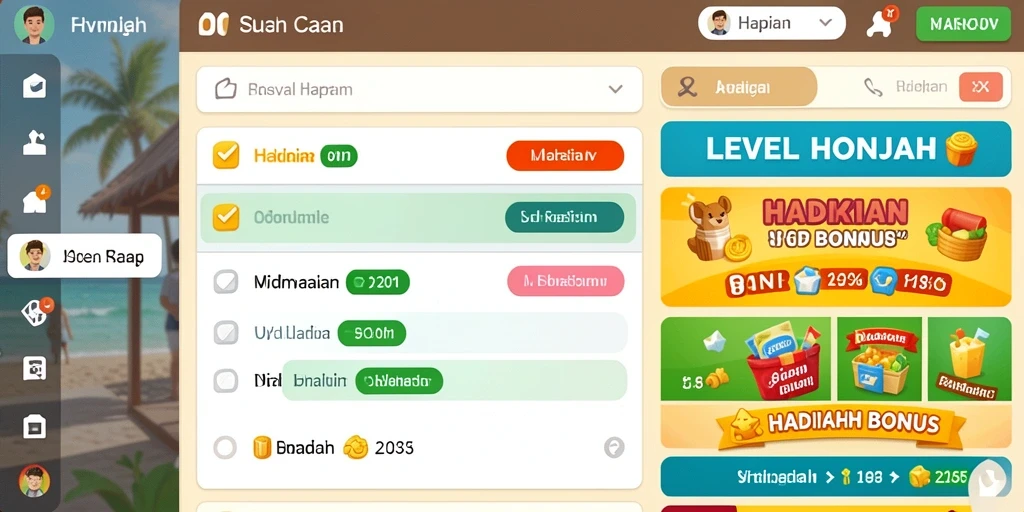 Tantangan seru di setiap level yang menantang keterampilan.