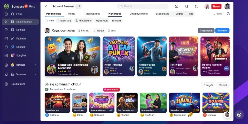 Screenshot fitur live chat untuk dukungan pelanggan.