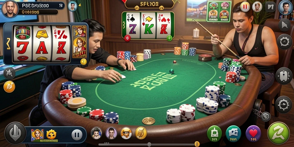 Interaksi sosial dalam mode multiplayer yang seru.
