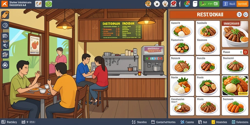Fitur upgrade karakter yang memuaskan.